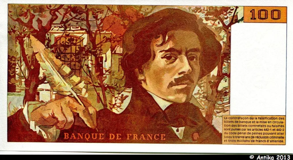100 FRANCS DELACROIX - Type 1978 "442-1 & 442-2"