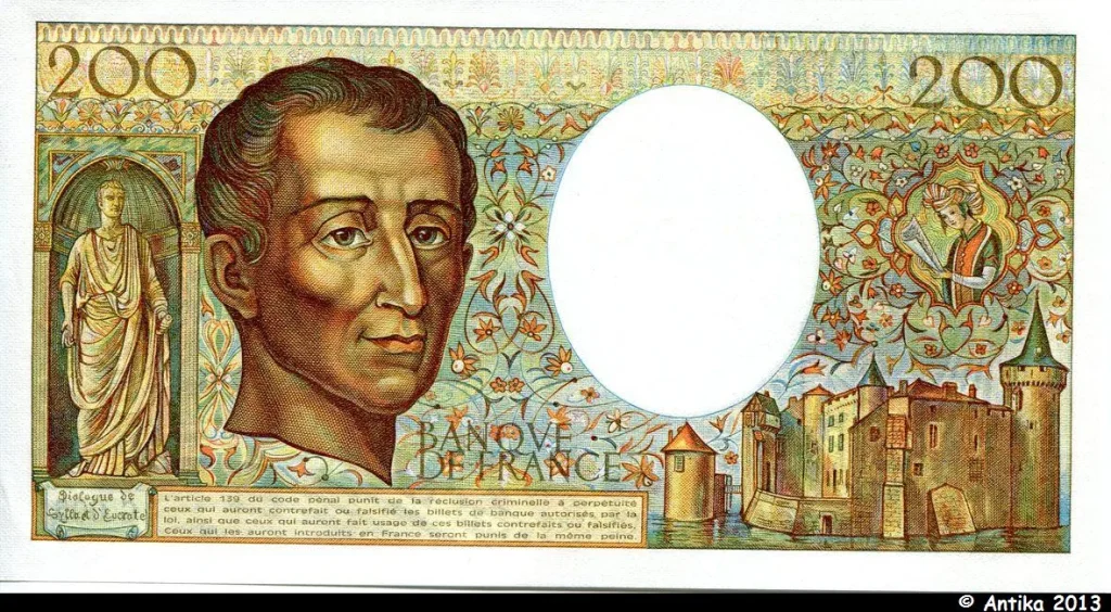 200 FRANCS MONTESQUIEU -Type 1981