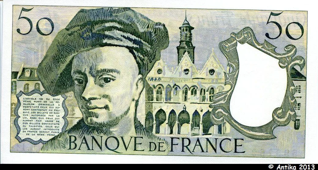 50 FRANCS QUENTIN - Type 1976