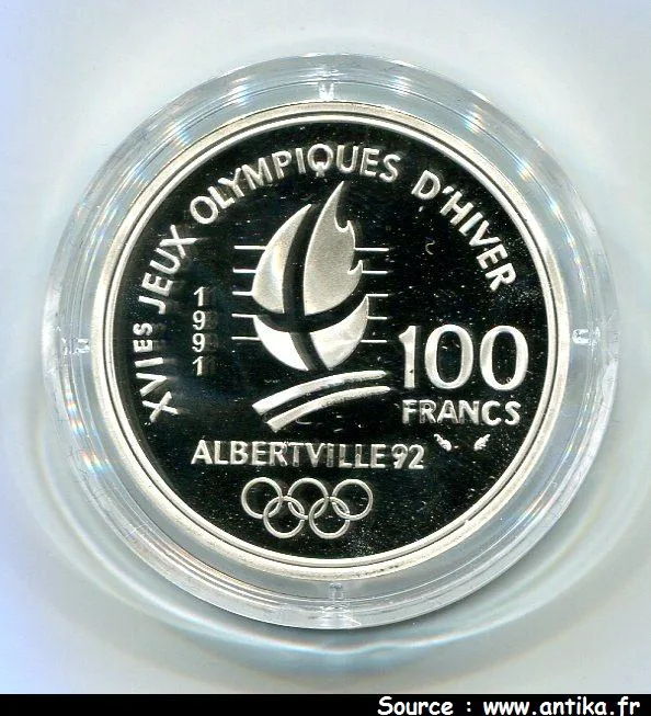 100 FRANCS J.O ALBERTVILLE