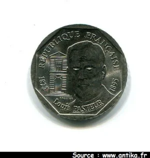 2 FRANCS LOUIS PASTEUR