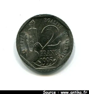 2 FRANCS LOUIS PASTEUR