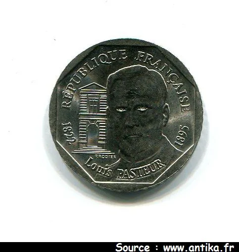 2 FRANCS LOUIS PASTEUR