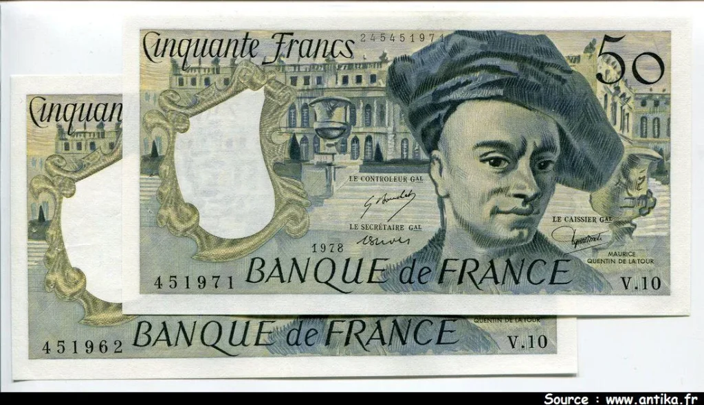 50 FRANCS QUENTIN - Type 1976
