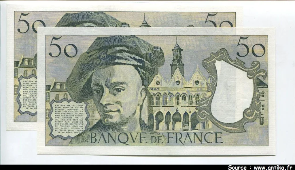 50 FRANCS QUENTIN - Type 1976