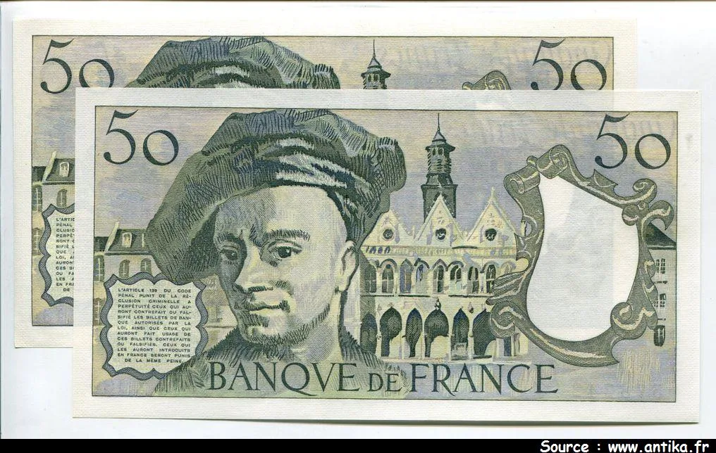 50 FRANCS QUENTIN - Type 1976