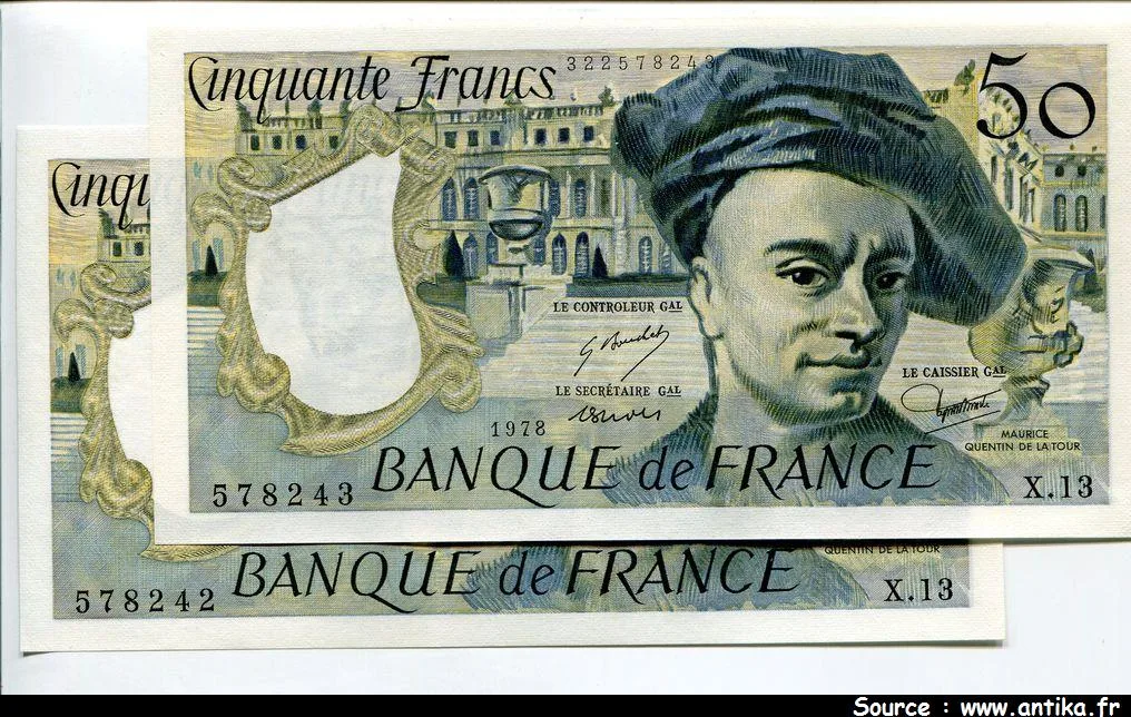 50 FRANCS QUENTIN - Type 1976