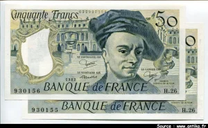 50 FRANCS QUENTIN - Type 1976