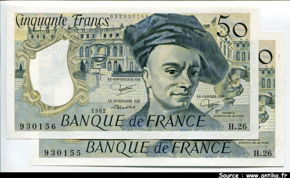 50 FRANCS QUENTIN - Type 1976