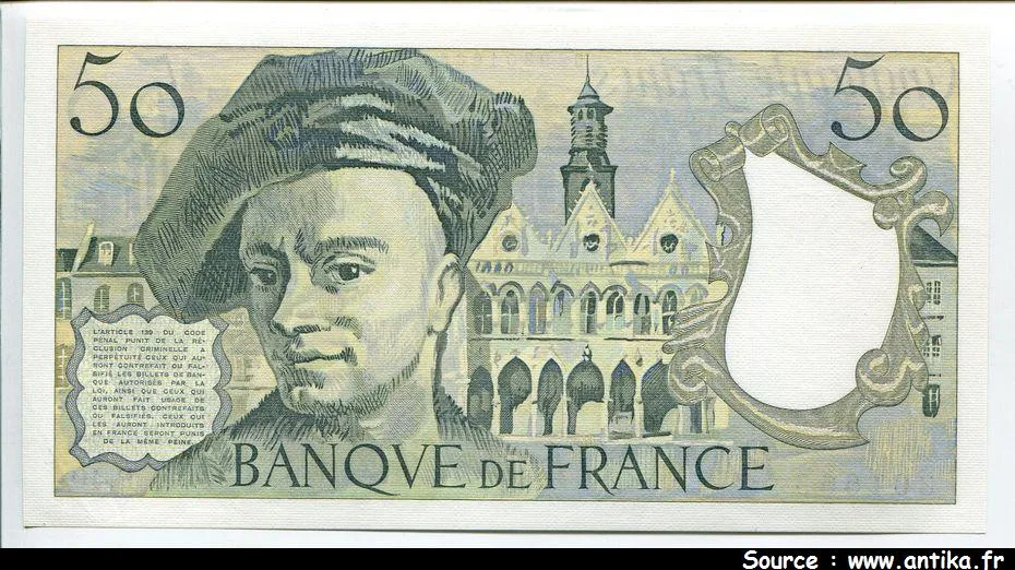 50 FRANCS QUENTIN - Type 1976
