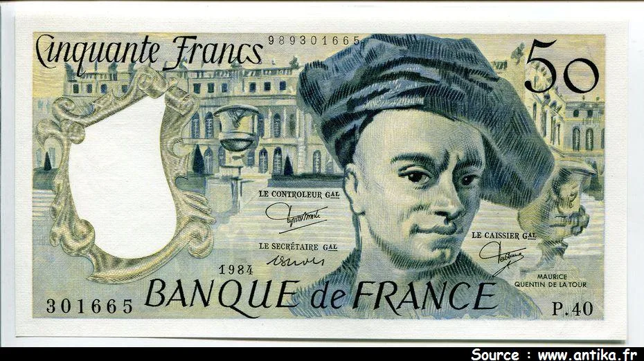 50 FRANCS QUENTIN - Type 1976