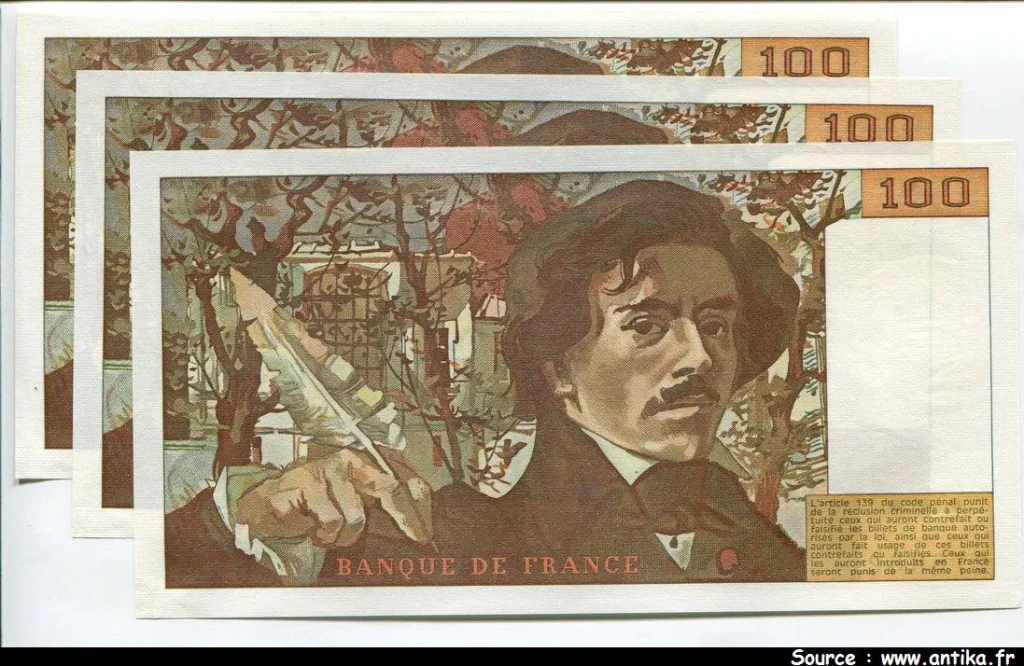 100 FRANCS DELACROIX - Type 1978 modifié