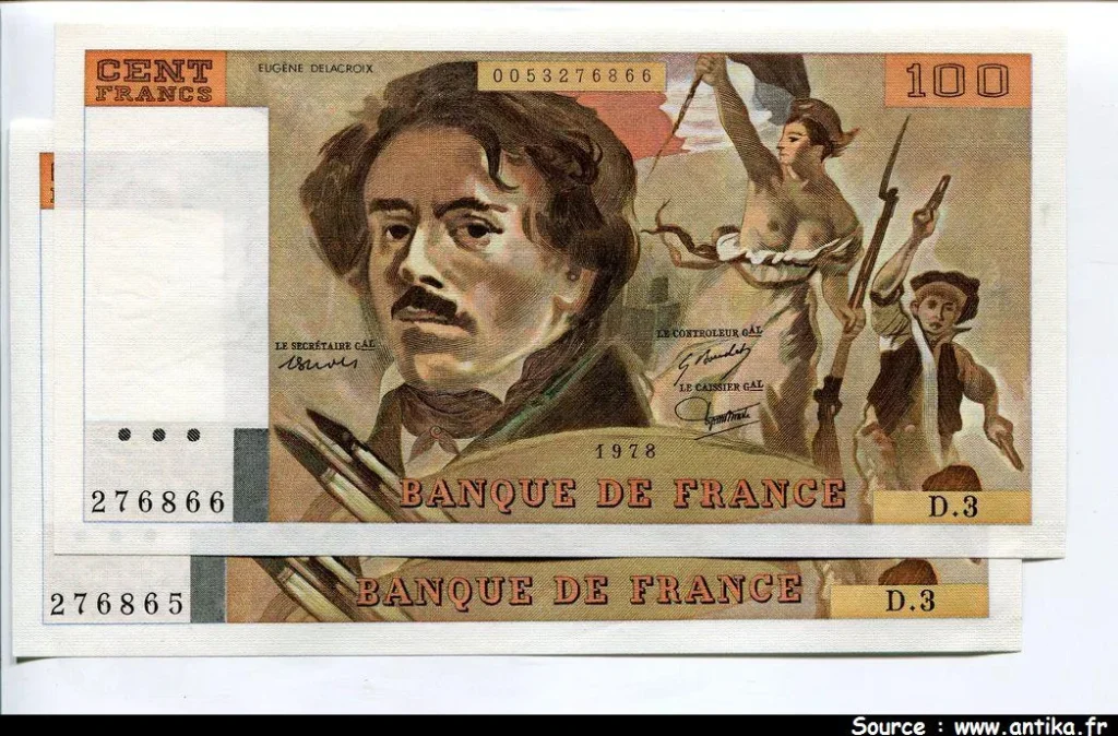 100 FRANCS DELACROIX - Type 1978 modifié