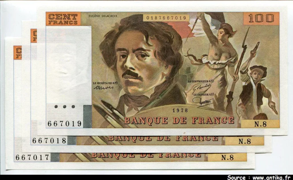 100 FRANCS DELACROIX - Type 1978 modifié