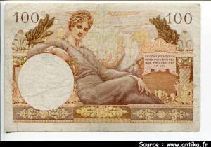 100 FRANCS "Trésor Français"