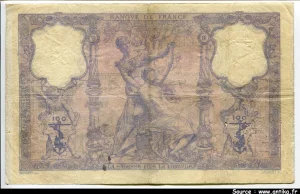 100 FRANCS BLEU & ROSE - Type 1888