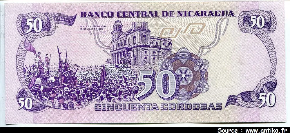 50 Cordobas C.F Amador