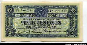 20 Centavos Perforé 5/11/1942