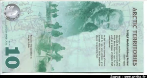 10 Polar Dollars Ours Polaires & F.W.J.Nansen * * * PROMO