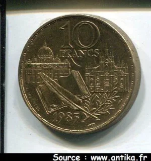 10 FRANCS STENDHAL