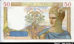 50 FRANCS CERES - Type 1933 modifié