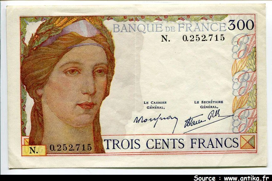 300 FRANCS - Type 1938