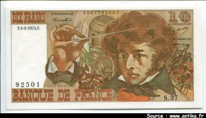 10 FRANCS BERLIOZ - Type 1972