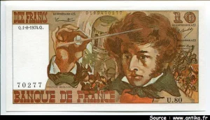 10 FRANCS BERLIOZ - Type 1972