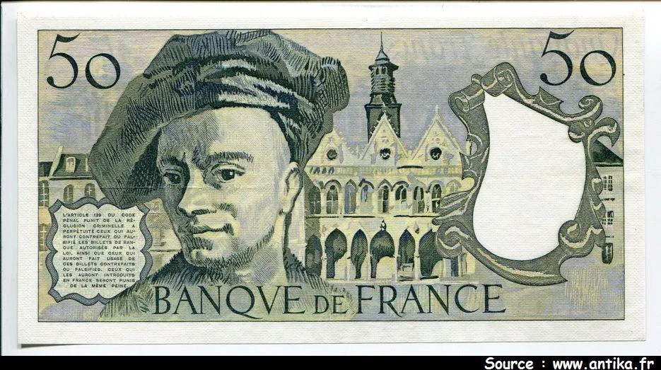 50 FRANCS QUENTIN - Type 1976