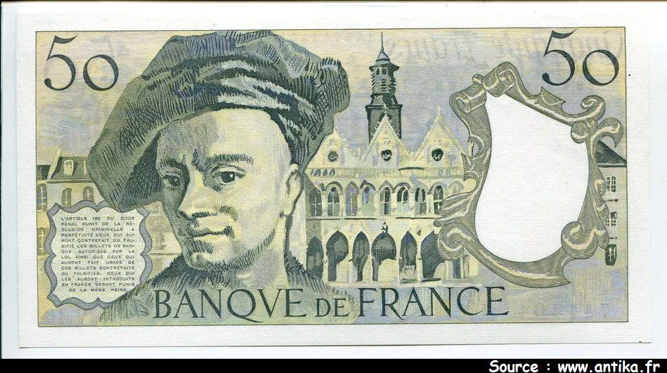 50 FRANCS QUENTIN - Type 1976