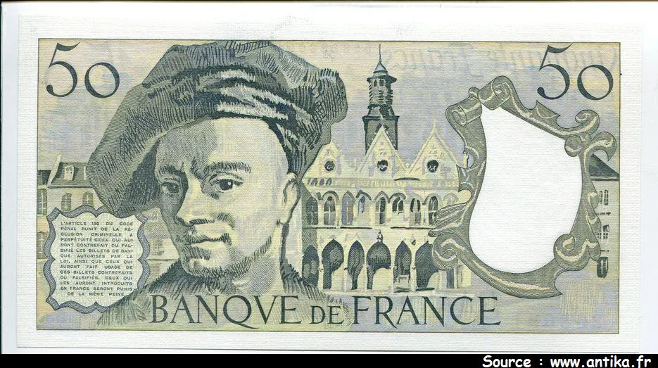 50 FRANCS QUENTIN - Type 1976