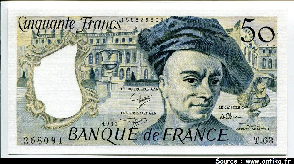 50 FRANCS QUENTIN - Type 1976