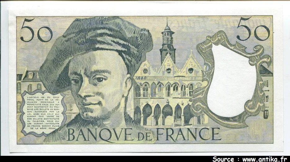 50 FRANCS QUENTIN - Type 1976