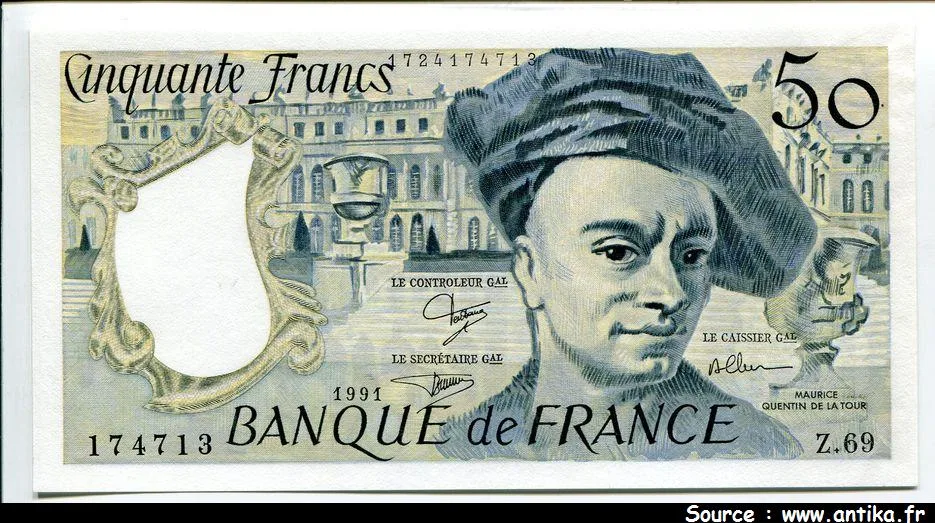 50 FRANCS QUENTIN - Type 1976