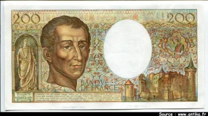 200 FRANCS MONTESQUIEU -Type 1981