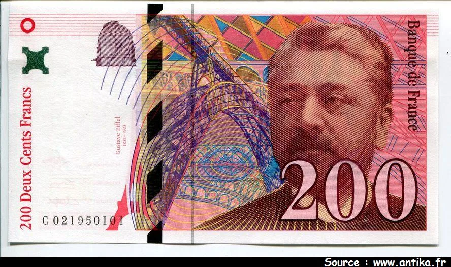 200 FRANCS EIFFEL - Type 1995