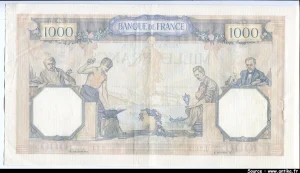 1000 FRANCS CERES & MERCURE - Type 1927