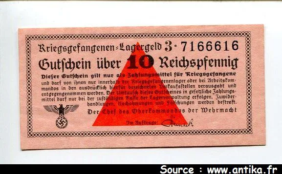 10 Reichspfennig Orange PROMO