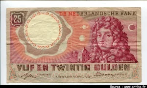 25 Gulden Christian Huygens * *