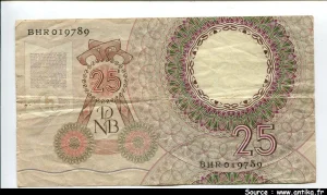 25 Gulden Christian Huygens * *