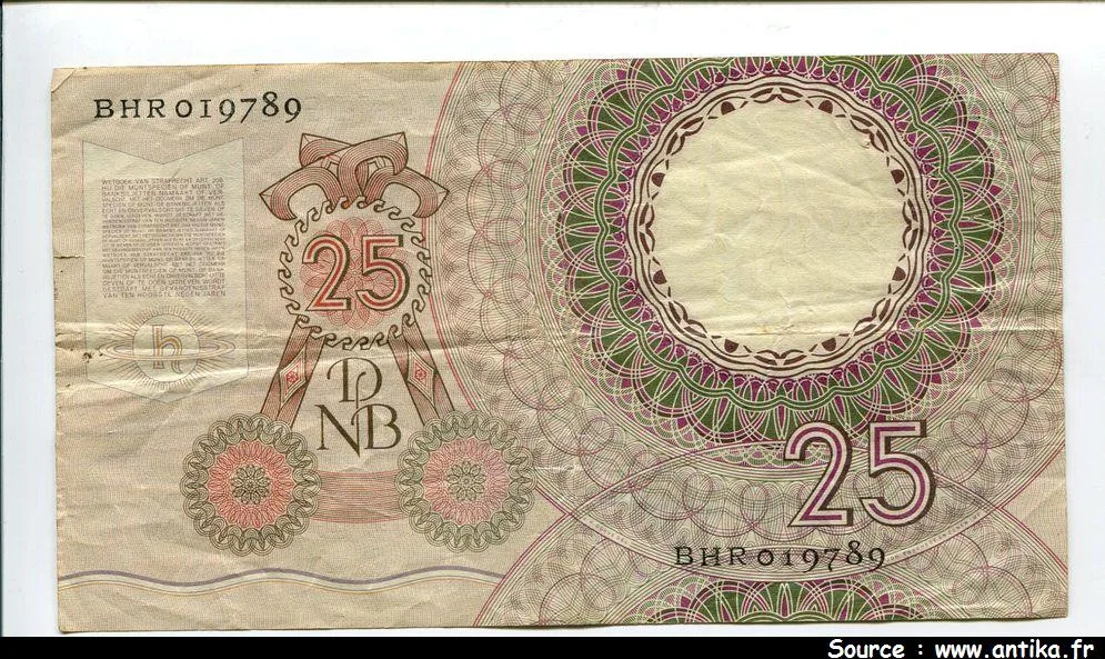 25 Gulden Christian Huygens * *