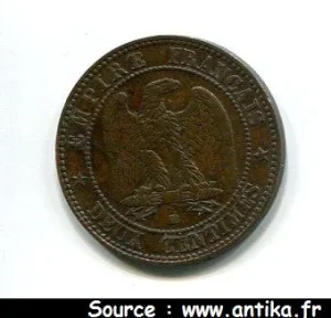 2 CENTIMES NAP III T.N