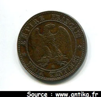 2 CENTIMES NAP III T.N