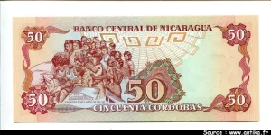 50 Cordobas J.D Estrada * *