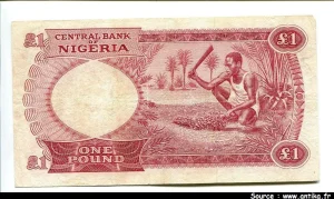 1 Pound Banque Centrale