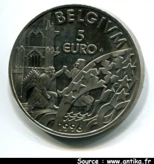 5 € Belgique