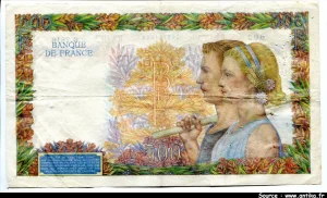 500 FRANCS LA PAIX - Type 1939