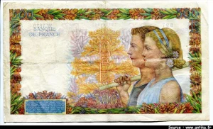 500 FRANCS LA PAIX - Type 1939
