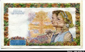 500 FRANCS LA PAIX - Type 1939
