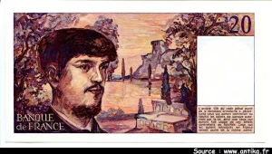 20 FRANCS DEBUSSY - Type 1980